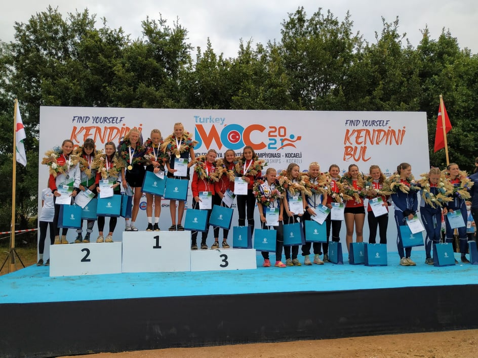 JWOC 2021: Štafeta juniorek bronzová!